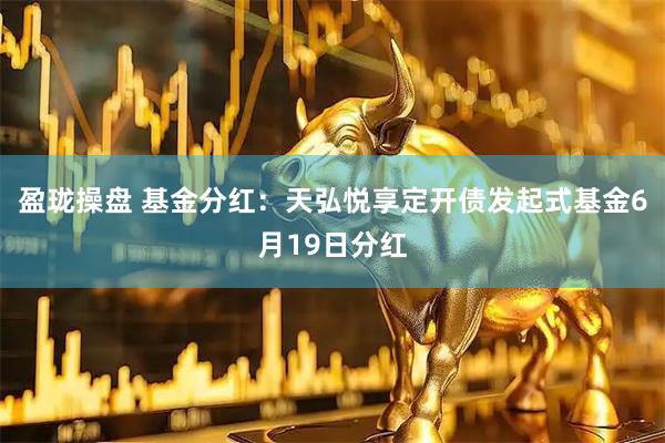 盈珑操盘 基金分红：天弘悦享定开债发起式基金6月19日分红